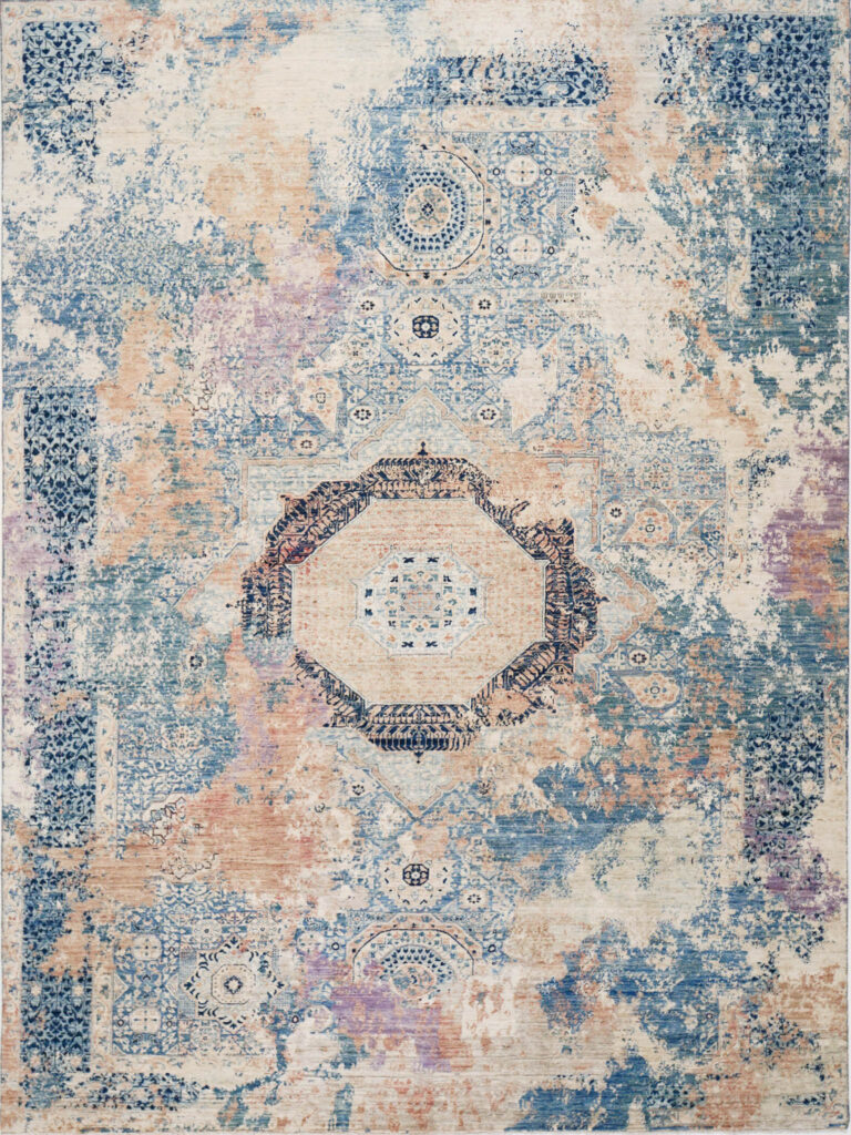 56809 NOMADIC ERASED MAMLOUK - Artsy Rugs